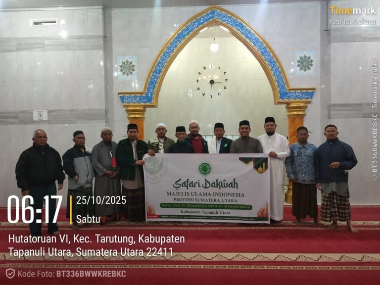 Safari Dakwah MUI Sumatera Utara Bangun Ukhuwwah dan Keteguhan Iman di Tarutung