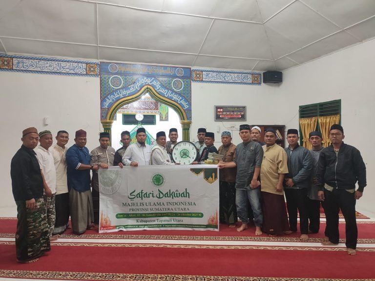 Safari Dakwah MUI Sumut di Titik Ketiga: Menguatkan Iman dan Taqwa di Komplek Kodim Tarutung