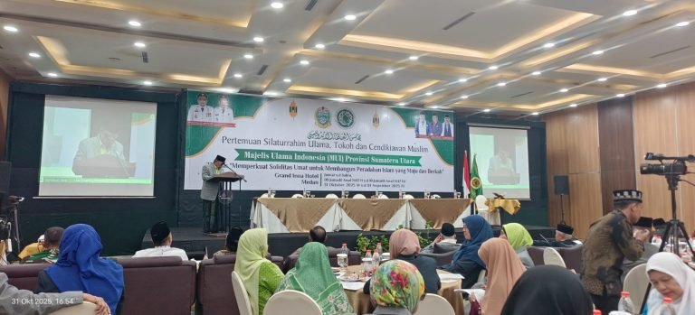 Silaturahim Ulama, Tokoh, dan Cendekiawan Muslim MUI Sumut 2025 Perkuat Soliditas Umat Membangun Peradaban Islam