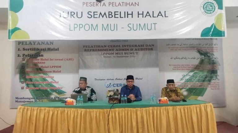 LPPOM MUI Sumut Gelar Pelatihan Juru Sembelih Halal, Tekankan Nilai Ibadah dan Profesionalisme