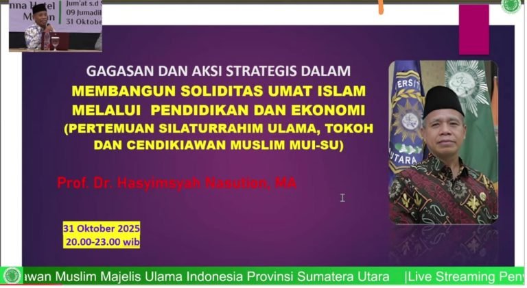 Prof. Dr. Hasyimsyah Nasution: Pendidikan dan Soliditas Umat Jadi Pilar Peradaban Islam Maju