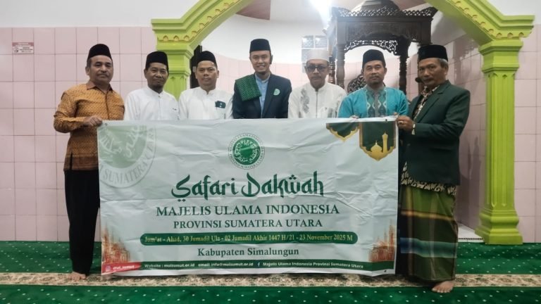 Dr. Irwansyah M.Hi, Sekretaris Komisi Fatwa MUI Sumatera Utara, Sampaikan Ceramah Husnuzon pada Dakwah Minoritas di Masjid Nurul Islam Simalungun