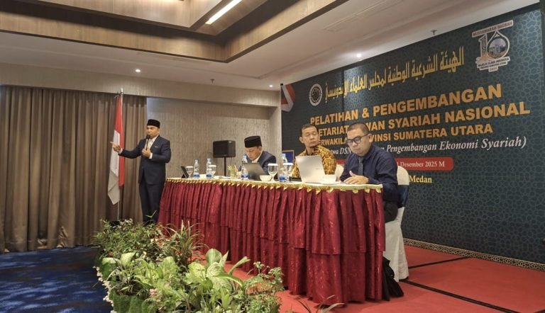 DSN MUI Sumatera Utara Tegaskan Kedudukan Fatwa dalam Sistem Hukum dan Industri Keuangan Syariah Nasional