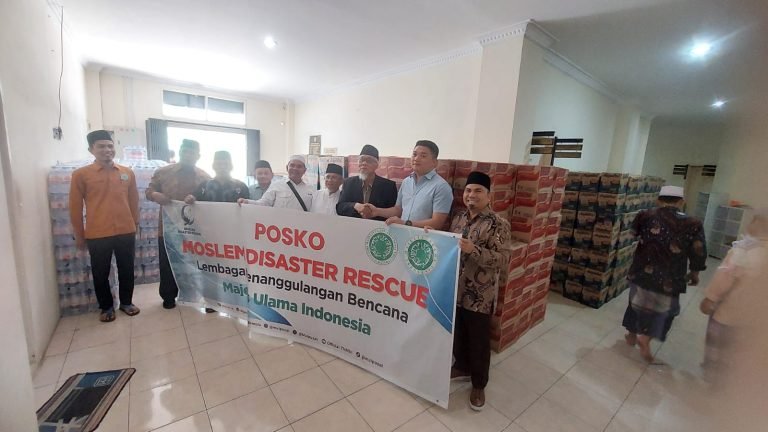 MUI Sumut Buka Posko Penanggulangan Bencana, Salurkan Bantuan Ribuan Paket dari Lembaga Penanggulangan Bencana MUI Pusat