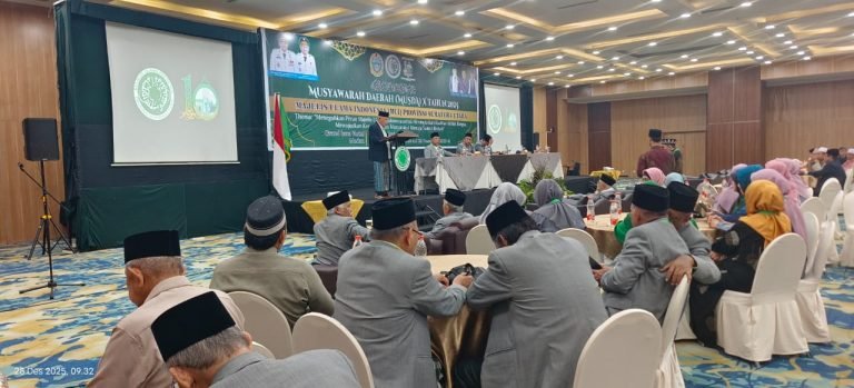 MUSDA X MUI Sumatera Utara Tetapkan Kepengurusan Masa Khidmat 2025–2030