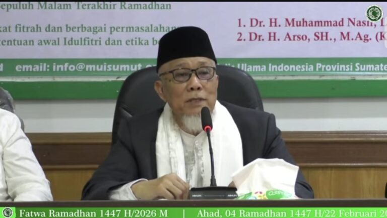 Ketua Umum MUI Sumut Tekankan Optimalisasi Ibadah dalam Muzakarah Pembuka Ramadhan 1447 H