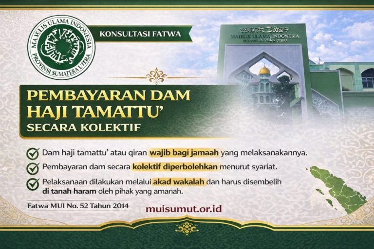 Pembayaran Dam Haji Tamattu’ Secara Kolektif
