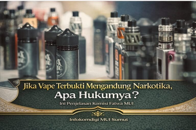 Jika Vape Terbukti Mengandung Narkotika, Apa Hukumnya? Ini Penjelasan Komisi Fatwa MUI