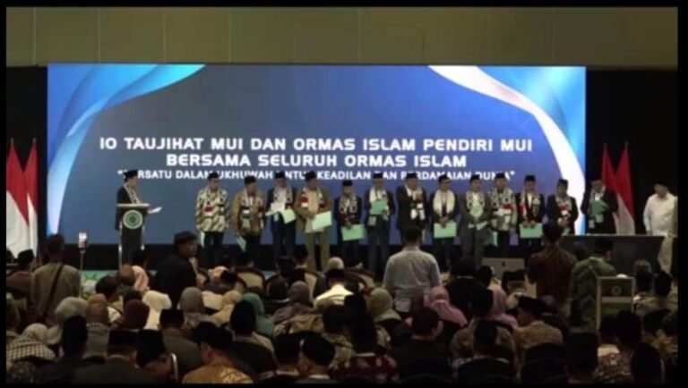 MUI Sumut Ikuti Halal Bihalal Nasional MUI, Lahirkan 10 Poin Taujihat untuk Keadilan dan Perdamaian Dunia