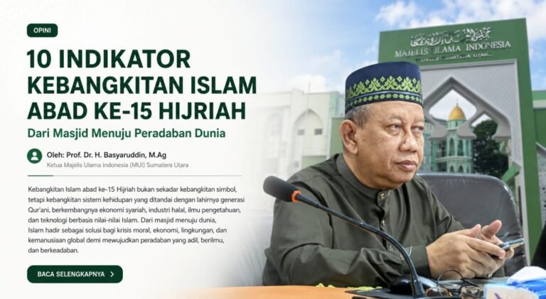 10 Indikator Kebangkitan Islam Abad ke-15 Hijriah: Dari Masjid Menuju Peradaban Dunia