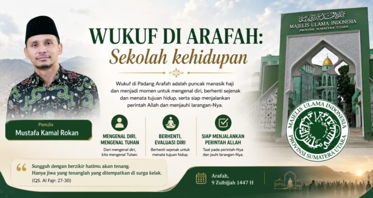 WUKUF DI ARAFAH: Sekolah kehidupan