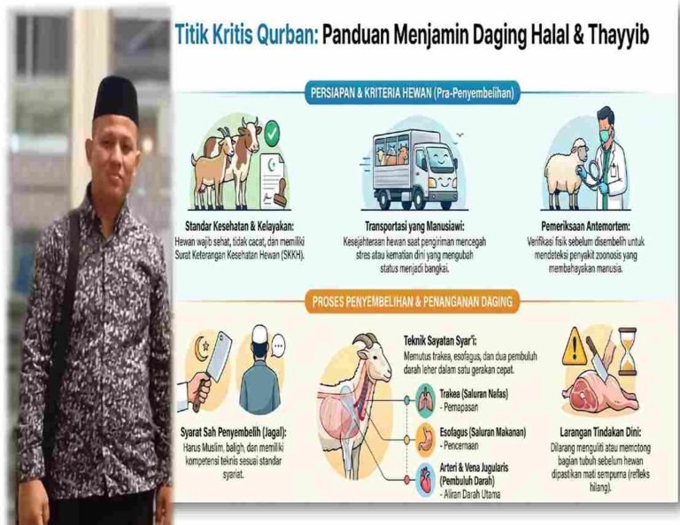 Titik Kritis Pada Proses Penyembelihan Hewan Qurban Khairil Azmi Nasution, M.A Sekretaris Komisi Halal MUI Sumatera Utara