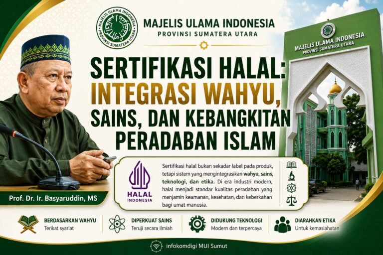 SERTIFIKASI HALAL: Integrasi Wahyu, Sains, dan Kebangkitan Peradaban Islam