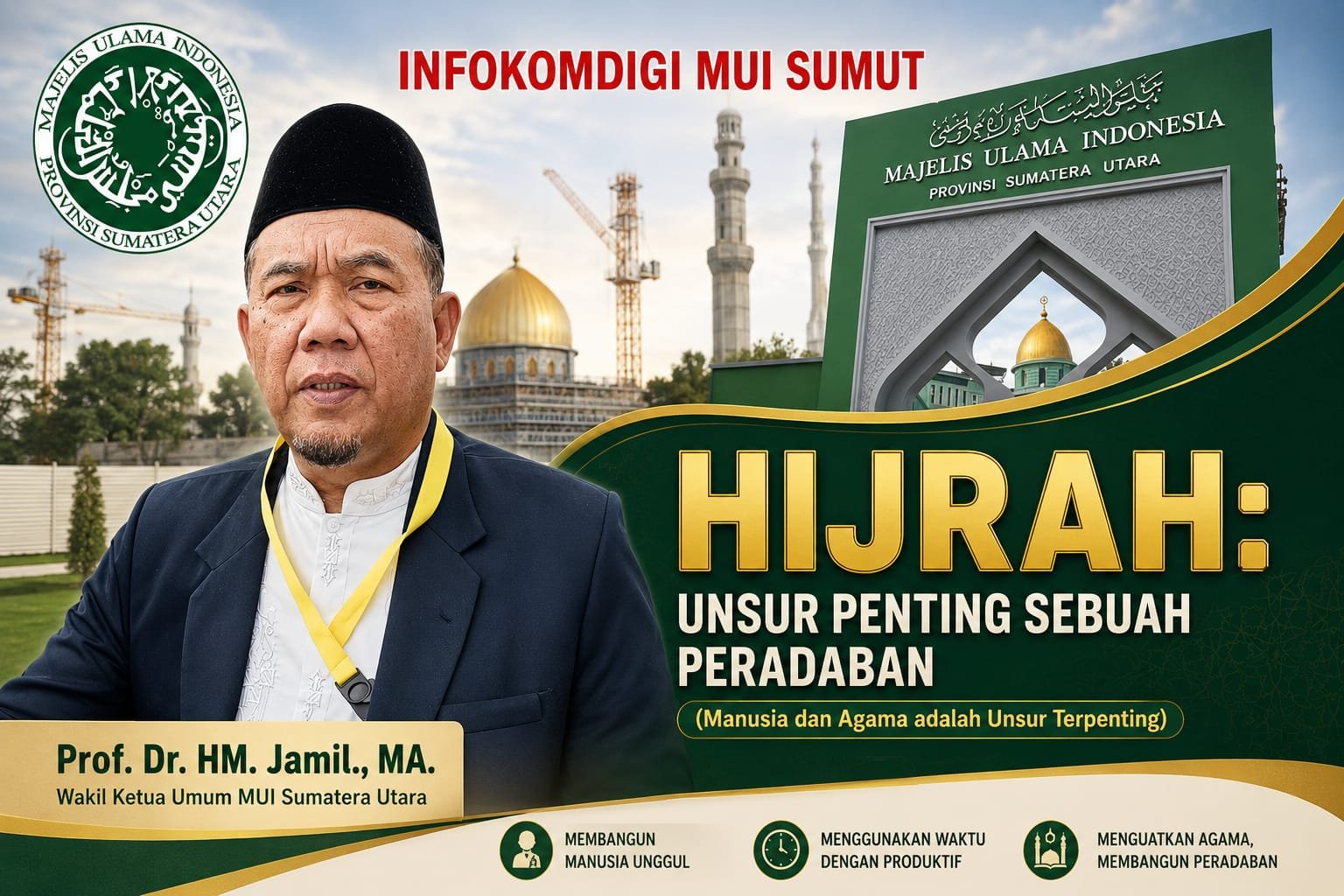HIJRAH: Unsur Penting Sebuah Peradaban  (Manusia dan Agama adalah Unsur Terpenting)