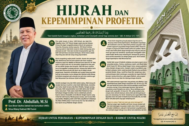  HIJRAH DAN KEPEMIMPINAN PROFETIK