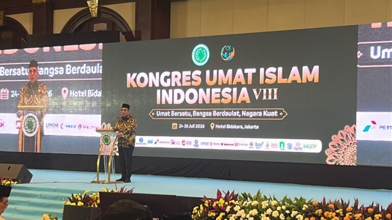 Ketua MPR RI H. Ahmad Muzani Buka Kongres Umat Islam Indonesia VIII, MUI Sumut Hadir Perkuat Sinergi Umat
