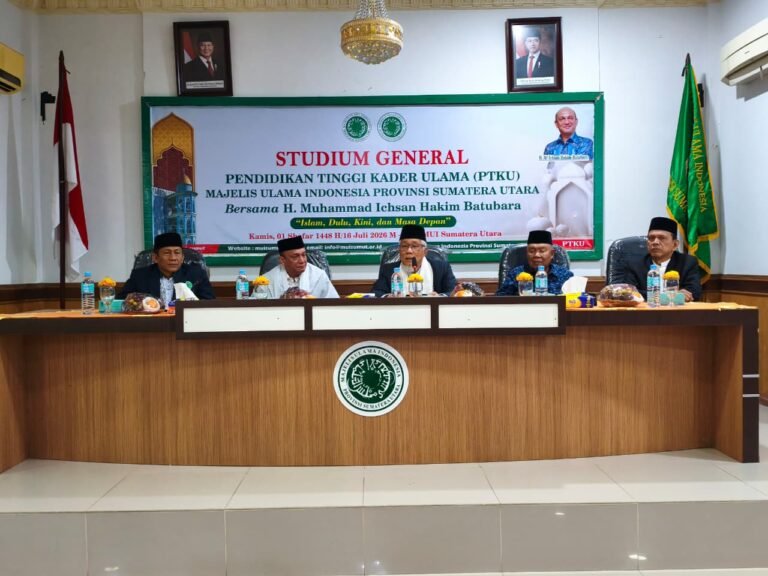 Studium General PTKU MUI Sumut Bahas “Islam Dulu, Kini, dan Masa Depan”