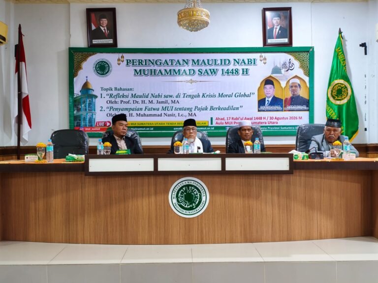 MUI Sumut Peringati Maulid Nabi Muhammad SAW 1448 H, Teguhkan Keteladanan Rasulullah