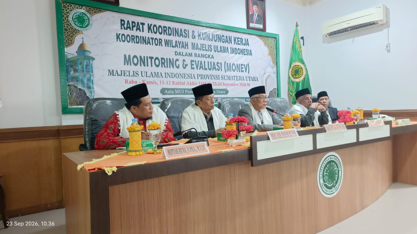MUI Sumut Sambut Monitoring dan Evaluasi MUI Pusat, Perkuat Kinerja dan Sinergi Kelembagaan